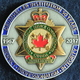 Correctional Service Canada Drumheller Institution 50 years