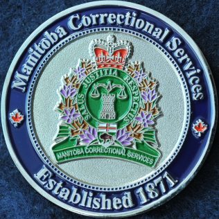 Manitoba Correctional Services Established 1871