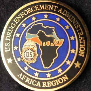 US Drug Enforcement Agency Africa Region