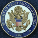 US Secret Service Worthy of Trust and Confidence 1865