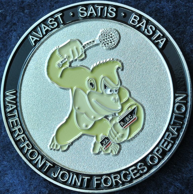 Vancouver Waterfront Joint Forces Operation Challengecoins ca