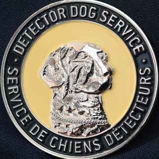 Canada Border Services Agency CBSA - Detector Dog Service SOR Region
