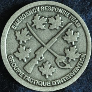 RCMP NHQ Critical Incident Program Emergency Response Team ERT Pewter