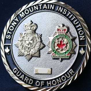 Correctional Service Canada Stony Mountain Institution Guard of Honour