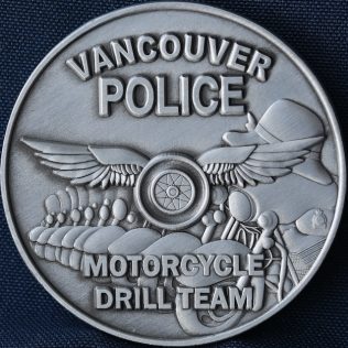 Vancouver Police Department Motorcycle Drill Team