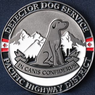 Canada Border Services Agency CBSA Detector Dog Service Pacific Highway District