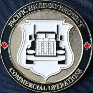 Canada Border Services Agency CBSA - Pacific Highway District Commercial Operations White