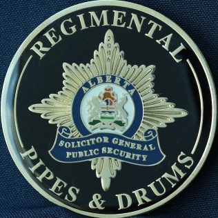 Alberta Solicitor General Public Safety Regimental Pipes and Drums