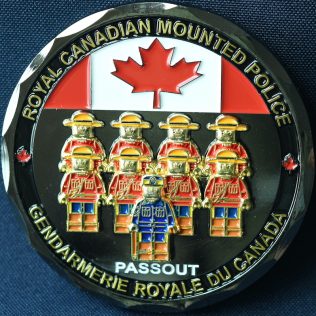 RCMP Generic LEGO Passout Black