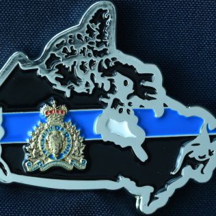 RCMP Generic Thin Blue Line Hero