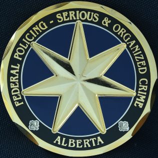 RCMP K Division Federal Policing Serious and Organized Crime FSOC Gold