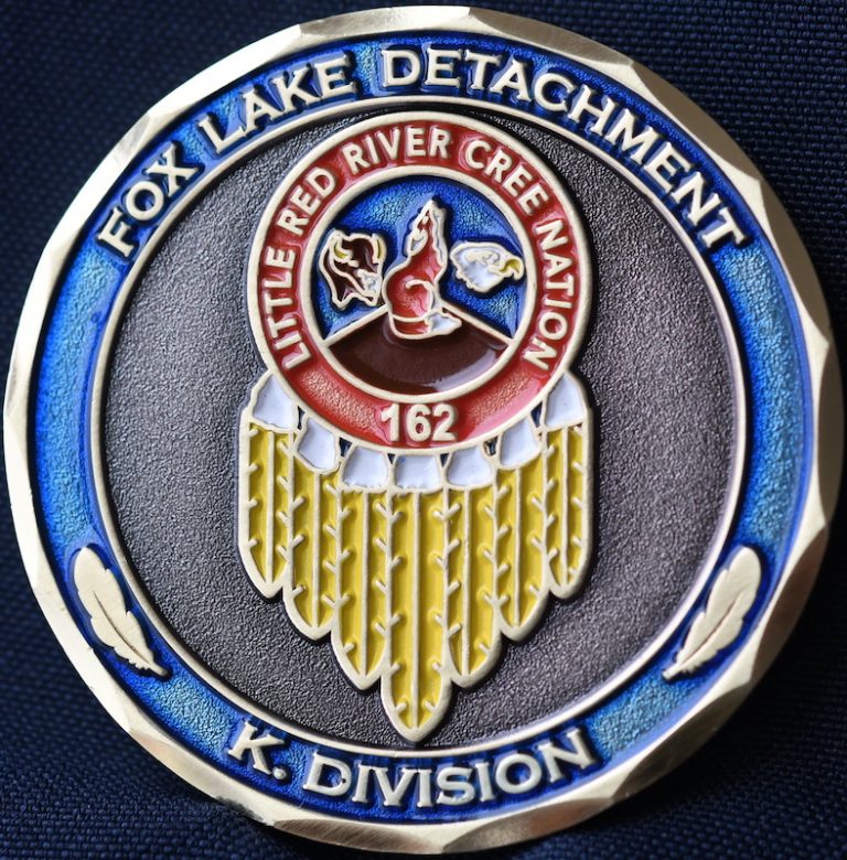 RCMP K Division Fox Lake Detachment | Challengecoins.ca