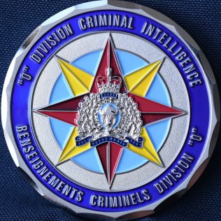 RCMP O Division Criminal Intelligence