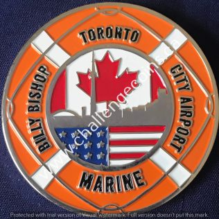 Canada Border Services Agency CBSA - Billy Bishop City Airport Marine Silver