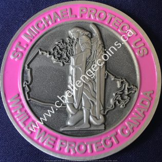 Canada Border Services Agency CBSA - St-Michael Protect Us Pink