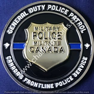 Canadian Military Police General Duty Police Patrol