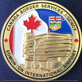 Canada Border Services Agency CBSA - Edmonton International Airport Gold