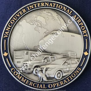 Canada Border Services Agency CBSA - Vancouver International Airport Commercial Operations Pewter