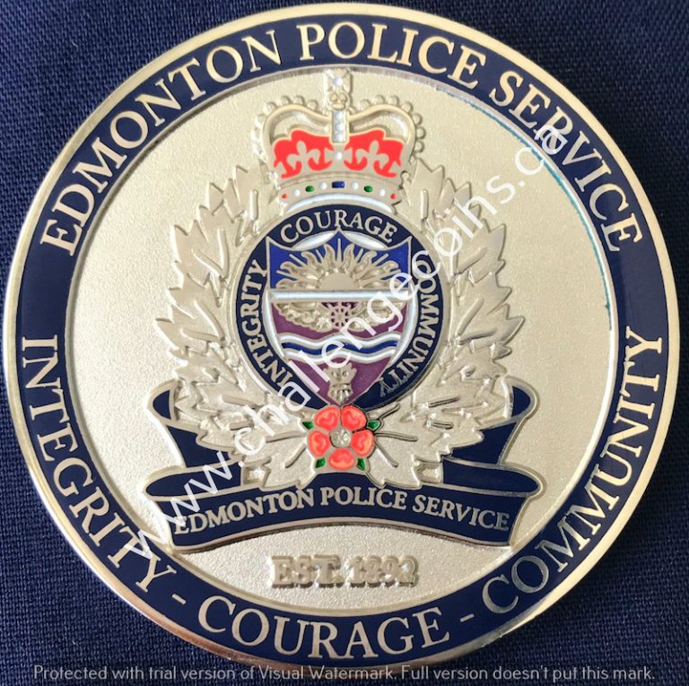 Edmonton Police Service Human Resources Division Challengecoins.ca