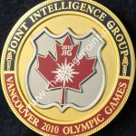 Integrated Security Unit Olympic Games Joint Intelligence Group 2010