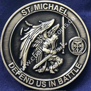 Toronto Police Service - St Michael Defend us in Battle