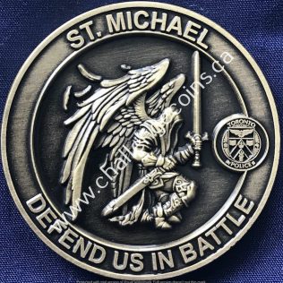 Toronto Police Service - St Michael Defend us in Battle