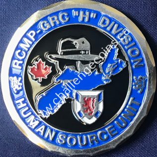 RCMP H Division - Human Source Unit Silver