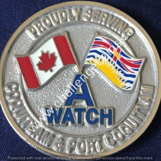 RCMP E Division Coquitlam RCMP A Watch