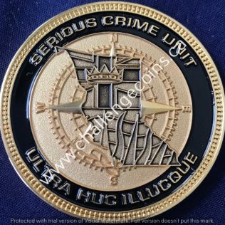 RCMP E Division Major Crime - Serious Crime Unit Gold