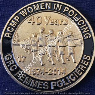 RCMP Generic - Women in Policing 40 years