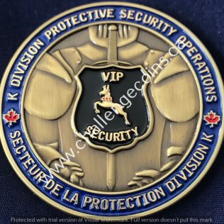 RCMP K Division - Protective Security Operations Black