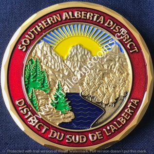 RCMP K Division Southern Alberta District Gold