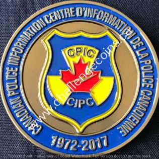 RCMP NHQ - Canadian Police Information Centre CPIC 1972-2017