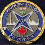 RCMP O Division Protective Services Gold new