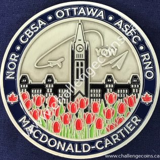 Canada Border Services Agency CBSA - Macdonal-Cartier Airport Grey