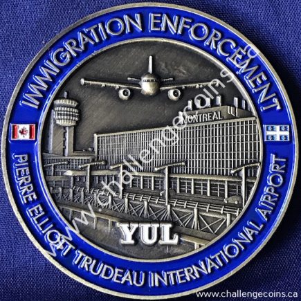 Canada Border Services Agency CBSA - Pierre Elliott Trudeau International Airport Gold