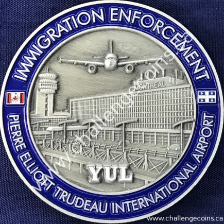 Canada Border Services Agency CBSA - Pierre Elliott Trudeau International Airport Grey
