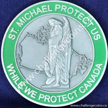 Canada Border Services Agency CBSA - St Michael Protect Us Green