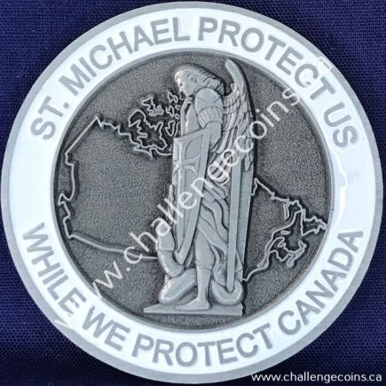 Canada Border Services Agency CBSA - St Michael Protect Us White